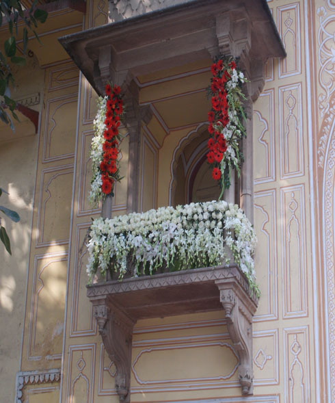 Wedding decoration in City Palace Jaipur