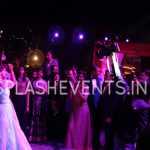 Wedding sangeet ceremony in Chomu Palace Jaipur