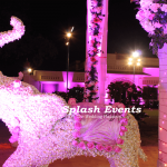 Floral decoration for a wedding in Taj SMS Convention Centre , Jaipur