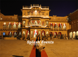 Destination wedding in Chomu Palace by Splash Events Team