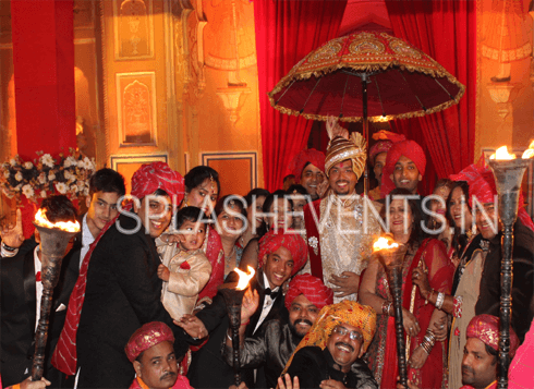 groom entry in wedding in rajasthan