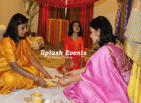 Haldi in destination wedding in Rajasthan